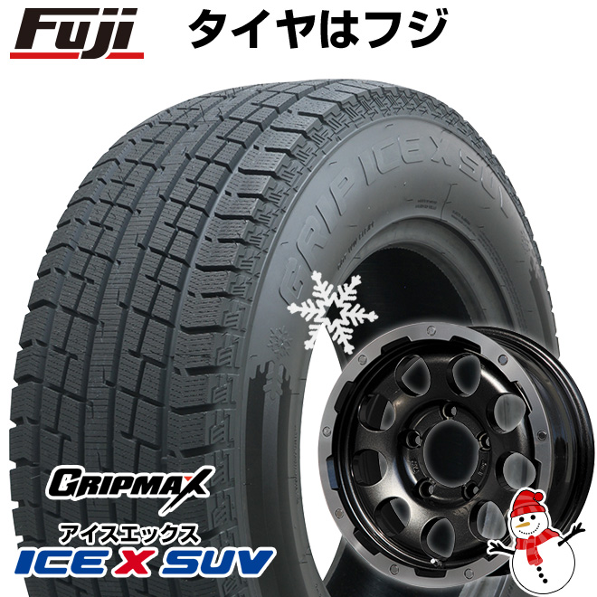 【新品】ジムニーシエラ用 スタッドレスタイヤ ホイール4本セット 195/80R15 グリップマックス アイスX SUV BSW(限定) レアマイスター LMG CS 9 15インチ : fuji 18301 110737 42744 42744 : フジコーポレーション