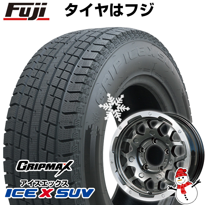 【新品】ジムニーシエラ用 スタッドレスタイヤ ホイール4本セット 195/80R15 グリップマックス アイスX SUV BSW(限定) レアマイスター LMG MS 9W 15インチ : fuji 18301 110695 42744 42744 : フジコーポレーション