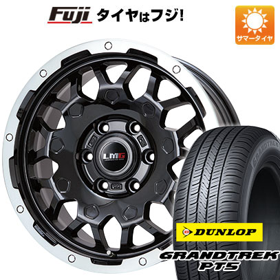 クーポン配布中 【新品国産6穴139.7車】 夏タイヤ ホイール4本セット 265/70R17 ダンロップ グラントレック PT5 レアマイスター LMG MS 9W 17インチ :fuji 11822 110721 40835 40835:フジコーポレーション