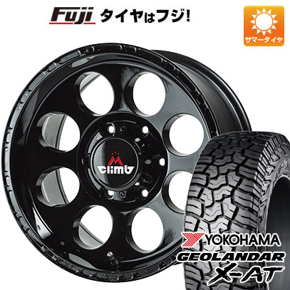 クーポン配布中 【新品国産6穴139.7車】 夏タイヤ ホイール4本セット 265/70R16 ヨコハマ ジオランダー X AT G016 エムクライム アストロ 16インチ :fuji 11802 101112 38400 38400:フジコーポレーション