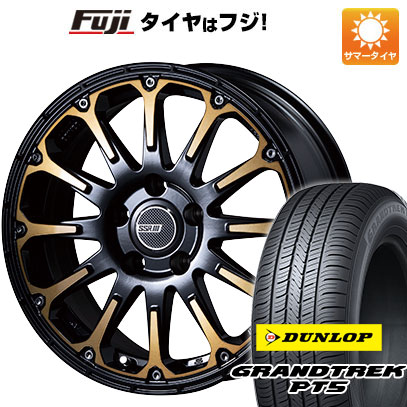 クーポン配布中 【新品国産5穴114.3車】 夏タイヤ ホイール4本セット 215/65R16 ダンロップ グラントレック PT5 SSR ディバイド FT 16インチ :fuji 1310 142966 40814 40814:フジコーポレーション