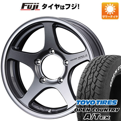 【新品】ジムニーシエラ 夏タイヤ ホイール4本セット 215/70R16 トーヨー オープンカントリー A/T EX ウェッズ ハセスペック2 16インチ :fuji 16701 132761 33426 33426:フジコーポレーション