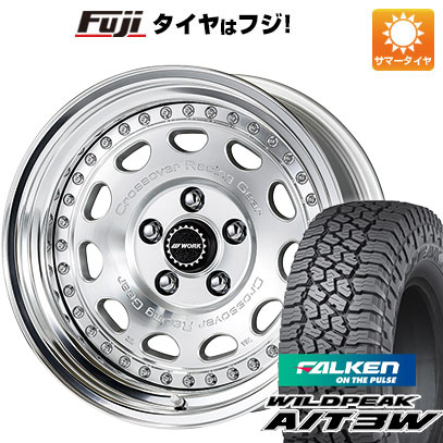 【新品国産5穴114.3車】 夏タイヤ ホイール4本セット 235/70R16 ファルケン ワイルドピーク A/T3W ワーク クラッグ ガルバトレ 16インチ : fuji 7121 145486 29274 29274 : フジコーポレーション