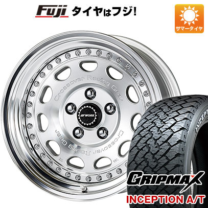 【新品国産5穴114.3車】 夏タイヤ ホイール４本セット 235/70R16 グリップマックス インセプション A/T RWL(限定) ワーク クラッグ ガルバトレ 16インチ :fuji 7121 145486 42222 42222:フジコーポレーション