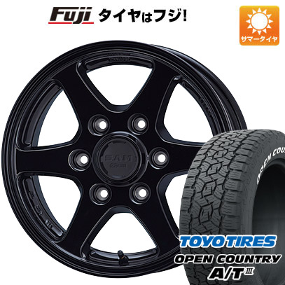 【新品】キャラバン 夏タイヤ ホイール4本セット 215/65R16 109/107R トーヨー オープンカントリー A/T III RWL/RBL エンケイ SAMシリーズ カーゴ 16インチ｜fujicorporation