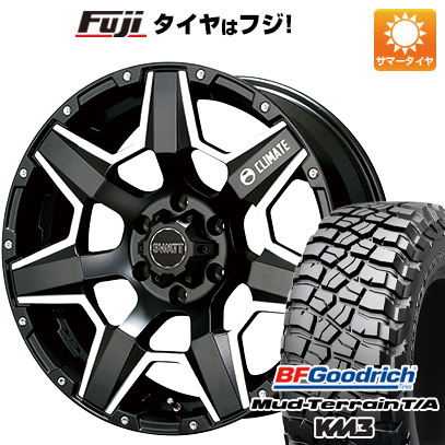 【新品国産6穴139.7車】 夏タイヤ ホイール4本セット 285/70R17 BFグッドリッチ マッドテレーンT/A KM3 クライメイト スワット【限定】 17インチ :fuji 11822 140076 26508 26508:フジコーポレーション