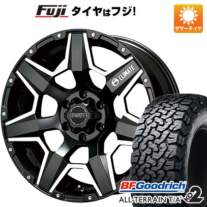 【新品国産6穴139.7車】 夏タイヤ ホイール4本セット 275/70R17 BFグッドリッチ オールテレーンT/A KO2 RWL/RBL クライメイト スワット【限定】 17インチ :fuji 11822 140076 25922 25922:フジコーポレーション