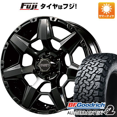 【新品国産6穴139.7車】 夏タイヤ ホイール4本セット 275/70R17 BFグッドリッチ オールテレーンT/A KO2 RWL/RBL クライメイト スワット【限定】 17インチ : fuji 11822 140075 25922 25922 : フジコーポレーション