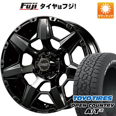 【新品国産6穴139.7車】 夏タイヤ ホイール4本セット 265/65R17 トーヨー オープンカントリー A/T III RBL クライメイト スワット【限定】 17インチ :fuji 11822 140075 38618 38618:フジコーポレーション