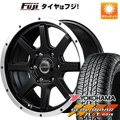 クーポン配布中 【新品国産6穴139.7車】 夏タイヤ ホイール4本セット 265/65R17 ヨコハマ ジオランダー A/T G015 OWL/RBL MID ロードマックス WF 8 17インチ :fuji 11822 133670 30618 30618:フジコーポレーション