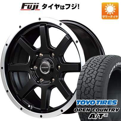 【新品国産6穴139.7車】 夏タイヤ ホイール4本セット 285/70R17 トーヨー オープンカントリー A/T III RWL/RBL MID ロードマックス WF 8 17インチ :fuji 11822 133670 42857 42857:フジコーポレーション