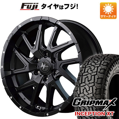 【新品国産6穴139.7車】 夏タイヤ ホイール4本セット 265/65R17 グリップマックス インセプション X/T RWL(限定) MID ナイトロパワー デリンジャー 17インチ :fuji 11822 133650 33364 33364:フジコーポレーション