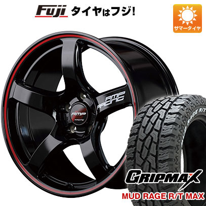 【新品国産5穴114.3車】 夏タイヤ ホイール4本セット 215/60R17 グリップマックス マッドレイジR/T MAX RWL(限定) MID RMP レーシング R50 17インチ :fuji 1843 133596 33240 33240:フジコーポレーション