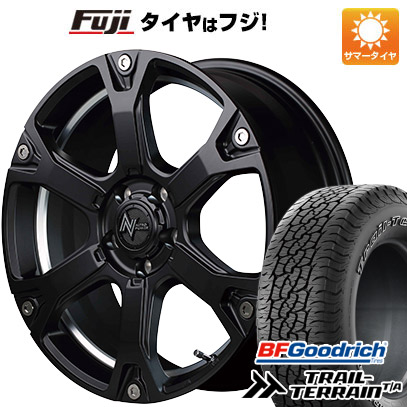 【新品国産5穴114.3車】 夏タイヤ ホイール4本セット 225/60R18 BFグッドリッチ トレールテレーンT/A ORBL MID ナイトロパワー ウォーヘッドS 18インチ :fuji 1341 135617 36811 36811:フジコーポレーション