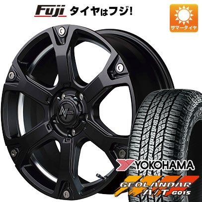 【新品国産5穴114.3車】 夏タイヤ ホイール４本セット 235/55R18 ヨコハマ ジオランダー A/T G015 RBL MID ナイトロパワー ウォーヘッドS 18インチ :fuji 1303 135617 31577 31577:フジコーポレーション