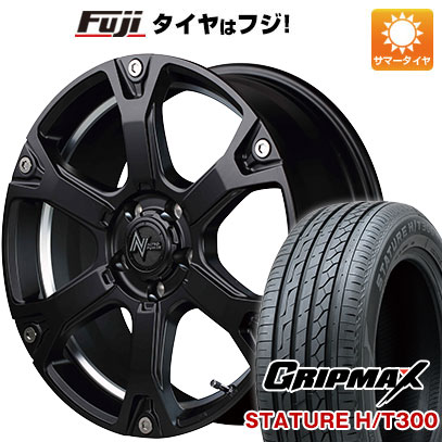 【新品国産5穴114.3車】 夏タイヤ ホイール４本セット 235/55R18 グリップマックス スタチャー H/T300 BSW（限定） MID ナイトロパワー ウォーヘッドS 18インチ :fuji 1303 135617 40205 40205:フジコーポレーション