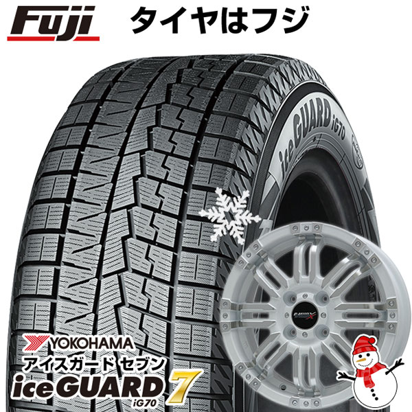 【パンク保証付】【新品 軽自動車】 スタッドレスタイヤ ホイール4本セット 165/50R16 アイスガード7 ビッグウエイ B MUD X(ホワイトポリッシュ) 16インチ :fuji 3781 114157 36203 36203:フジコーポレーション