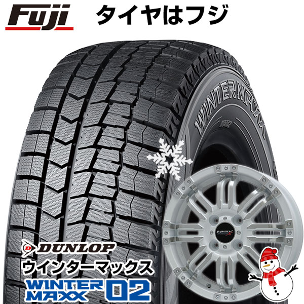 【新品】ライズ/ロッキー（ガソリン） スタッドレスタイヤ ホイール4本セット 195/65R16 ダンロップ ウインターマックス 02 WM02 ビッグウエイ B MUD X 16インチ : fuji 20901 114158 23276 23276 : フジコーポレーション