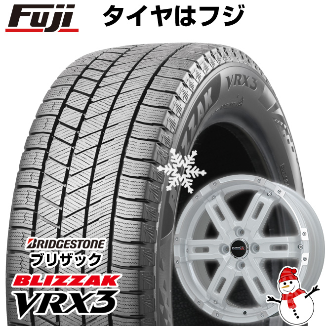 【新品】オーラ スタッドレスタイヤ ホイール4本セット 205/55R16 ブリヂストン ブリザック VRX3 ビッグウエイ B MUD Z(ホワイト/リムポリッシュ) 16インチ :fuji 27924 120371 35121 35121:フジコーポレーション