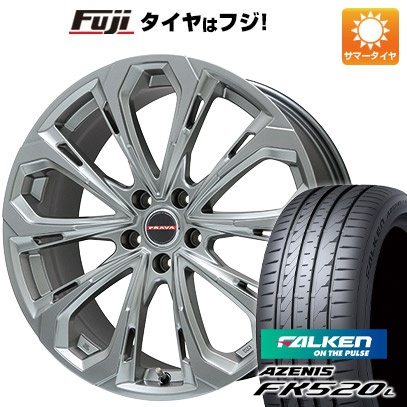 【新品国産5穴114.3車】 夏タイヤ ホイール4本セット 235/40R19 ファルケン アゼニス FK520L ビッグウエイ LEYSEEN プラバ5X 19インチ｜fujicorporation