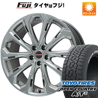 【新品国産5穴114.3車】 夏タイヤ ホイール４本セット 225/65R17 トーヨー オープンカントリー A/T III RWL/RBL ビッグウエイ LEYSEEN プラバ5X 17インチ :fuji 2182 114997 42840 42840:フジコーポレーション