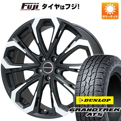 クーポン配布中 【新品国産5穴114.3車】 夏タイヤ ホイール4本セット 215/65R16 ダンロップ グラントレック AT5 ビッグウエイ LEYSEEN プラバ5X 16インチ :fuji 1310 118992 32865 32865:フジコーポレーション