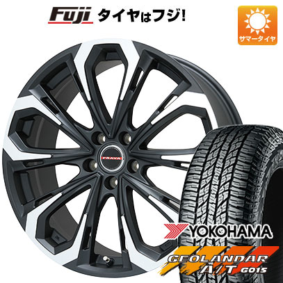 クーポン配布中 【新品国産5穴100車】 夏タイヤ ホイール4本セット 225/60R17 ヨコハマ ジオランダー A/T G015 RBL ビッグウエイ LEYSEEN プラバ5X 17インチ :fuji 4941 114999 29317 29317:フジコーポレーション