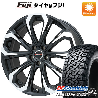 【新品国産5穴114.3車】 夏タイヤ ホイール4本セット 225/65R17 BFグッドリッチ オールテレーンT/A KO2 RBL ビッグウエイ LEYSEEN プラバ5X 17インチ :fuji 2182 114999 23750 23750:フジコーポレーション