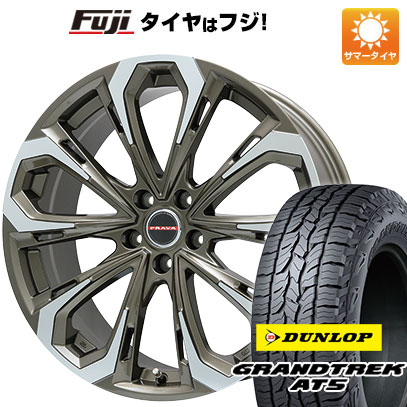 クーポン配布中 【新品国産5穴114.3車】 夏タイヤ ホイール4本セット 215/65R16 ダンロップ グラントレック AT5 ビッグウエイ LEYSEEN プラバ5X 16インチ :fuji 1310 118991 32865 32865:フジコーポレーション