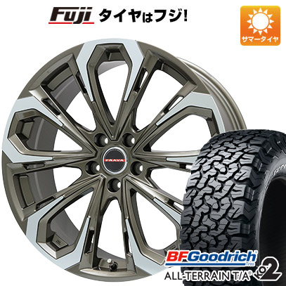 【新品国産5穴114.3車】 夏タイヤ ホイール4本セット 225/65R17 BFグッドリッチ オールテレーンT/A KO2 RBL ビッグウエイ LEYSEEN プラバ5X 17インチ :fuji 2182 114998 23750 23750:フジコーポレーション