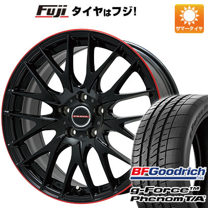 【新品】フリード 5穴/114 夏タイヤ ホイール４本セット 205/45R17 BFグッドリッチ(フジ専売) g FORCE フェノム T/A ビッグウエイ LEYSEEN プラバ9M 17インチ :fuji 1670 114803 41269 41269:フジコーポレーション