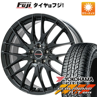 クーポン配布中 【新品国産5穴114.3車】 夏タイヤ ホイール4本セット 225/60R18 ヨコハマ ジオランダー A/T G015 RBL ビッグウエイ LEYSEEN プラバ9M 18インチ :fuji 1341 114739 31742 31742:フジコーポレーション