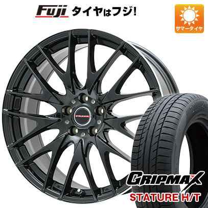 【新品国産5穴114.3車】 夏タイヤ ホイール4本セット 235/55R18 グリップマックス スタチャー H/T BSW（限定） ビッグウエイ LEYSEEN プラバ9M 18インチ :fuji 1303 114628 38304 38304:フジコーポレーション