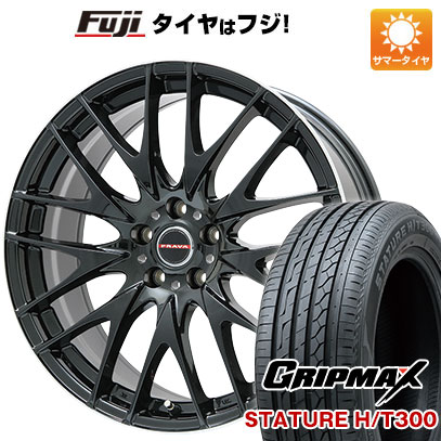 【新品国産5穴114.3車】 夏タイヤ ホイール4本セット 235/55R18 グリップマックス スタチャー H/T300 BSW（限定） ビッグウエイ LEYSEEN プラバ9M 18インチ :fuji 1303 114628 40205 40205:フジコーポレーション