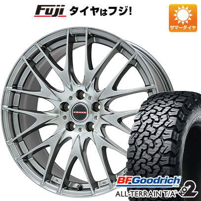 【新品国産5穴114.3車】 夏タイヤ ホイール4本セット 225/65R17 BFグッドリッチ オールテレーンT/A KO2 RBL ビッグウエイ LEYSEEN プラバ9M 17インチ :fuji 2182 114801 23750 23750:フジコーポレーション