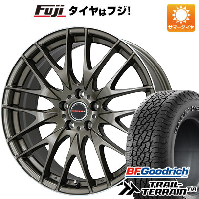 【新品国産5穴114.3車】 夏タイヤ ホイール4本セット 225/60R18 BFグッドリッチ トレールテレーンT/A ORBL ビッグウエイ LEYSEEN プラバ9M 18インチ :fuji 1341 114741 36811 36811:フジコーポレーション