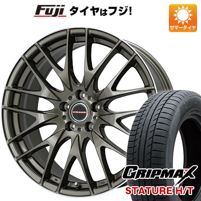 【新品国産5穴114.3車】 夏タイヤ ホイール4本セット 235/55R18 グリップマックス スタチャー H/T BSW（限定） ビッグウエイ LEYSEEN プラバ9M 18インチ :fuji 1303 114669 38304 38304:フジコーポレーション