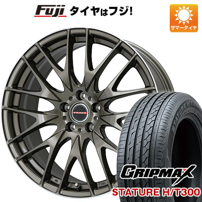 【新品国産5穴114.3車】 夏タイヤ ホイール4本セット 235/55R18 グリップマックス スタチャー H/T300 BSW（限定） ビッグウエイ LEYSEEN プラバ9M 18インチ :fuji 1303 114669 40205 40205:フジコーポレーション