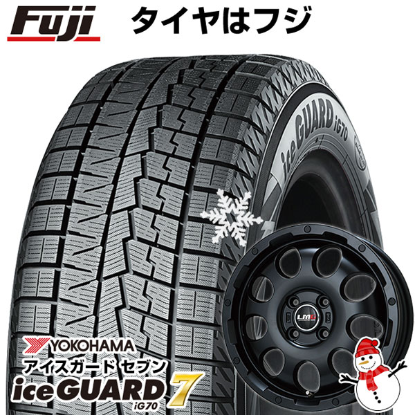 【新品 軽自動車】 N-BOX タント スタッドレスタイヤ ホイール4本セット 155/65R14 ヨコハマ アイスガード7 セブンIG70 レアマイスター LMG CS-9 14インチ
