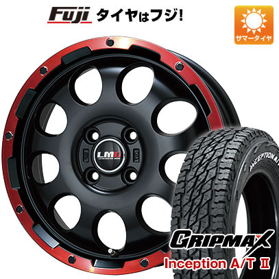 新品 ハスラー デリカミニ(4WD) サマータイヤ ホイール4本セット 165/60R15 GRIPMAX インセプション A/TII RWL(限定) レアマイスター LMG CS 9 15インチ :fuji 21761 114212 42828 42828:フジコーポレーション