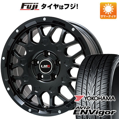 【新品国産5穴114.3車】 夏タイヤ ホイール４本セット 215/45R18 ヨコハマ エイビッド エンビガーS321 レアマイスター LMG MS 9W グロスブラック 18インチ :fuji 1130 145332 33745 33745:フジコーポレーション