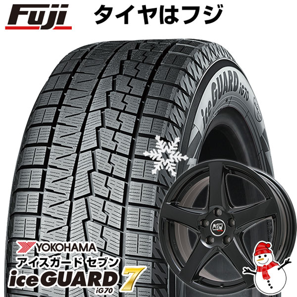 【パンク保証付】【新品】輸入車用 ボルボ（V40） スタッドレスタイヤ ホイール4本セット 205/50R17 ヨコハマ アイスガード セブンIG70 MSW 78 17インチ :fuji 17281 108542 36223 36223:フジコーポレーション