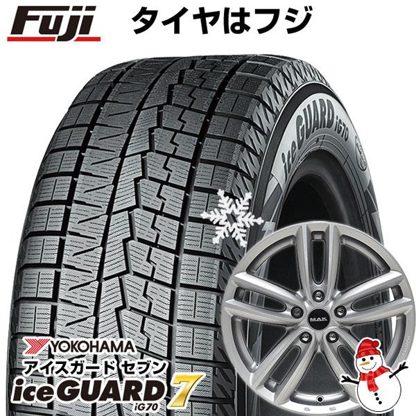 【パンク保証付】【新品】輸入車用 MINI（F56/F55/F57） スタッドレスタイヤ ホイール4本セット 205/45R17 ヨコハマ アイスガード7 MAK オクスフォード 17インチ｜fujicorporation