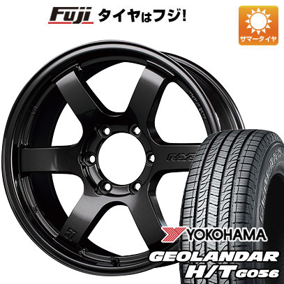 クーポン配布中 【新品国産6穴139.7車】 夏タイヤ ホイール4本セット 265/60R18 ヨコハマ ジオランダー H/T G056 レイズ グラムライツ 57DR X 18インチ :fuji 16581 139683 21371 21371:フジコーポレーション