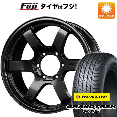 クーポン配布中 【新品国産6穴139.7車】 夏タイヤ ホイール4本セット 265/70R16 ダンロップ グラントレック PT5 レイズ グラムライツ 57DR X 16インチ :fuji 11802 148602 40834 40834:フジコーポレーション