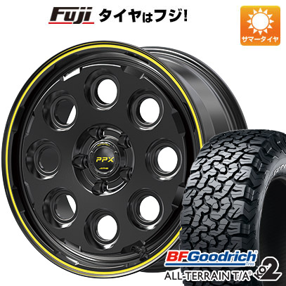 【新品国産5穴114.3車】 夏タイヤ ホイール4本セット 225/65R17 BFグッドリッチ オールテレーンT/A KO2 RBL 共豊 PPX ミルエイト 17インチ :fuji 2182 129073 23750 23750:フジコーポレーション