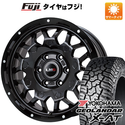 クーポン配布中 【新品】プラド 夏タイヤ ホイール4本セット 265/65R17 ヨコハマ ジオランダー X AT G016 レアマイスター LMG MS 9W グロスブラック 17インチ :fuji 11822 115700 31410 31410:フジコーポレーション