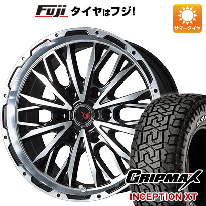 【新品国産6穴139.7車】 夏タイヤ ホイール4本セット 285/50R20 GRIPMAX インセプション X/T RWL(限定2021年製) レアマイスター LMG ヴァスティア 20インチ :fuji 11803 114071 39584 39584:フジコーポレーション