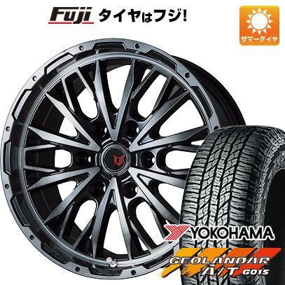 クーポン配布中 【新品】プラド 夏タイヤ ホイール4本セット 265/65R17 ヨコハマ ジオランダー A/T G015 OWL/RBL レアマイスター LMG ヴァスティア 17インチ :fuji 11822 114051 30618 30618:フジコーポレーション