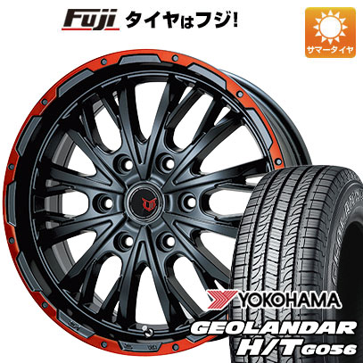 クーポン配布中 【新品】プラド 夏タイヤ ホイール4本セット 265/70R17 ヨコハマ ジオランダー H/T G056 レアマイスター LMG ヴァスティア 17インチ :fuji 11822 115355 21373 21373:フジコーポレーション